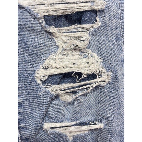 American Eagle Jegging Size 6 Women's Patched Distressed High-Rise Stretch Jeans - Picture 5 of 10
